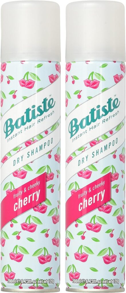Batiste Dry Shampoo, Cherry, 6.73 Ounce (2 Pack)