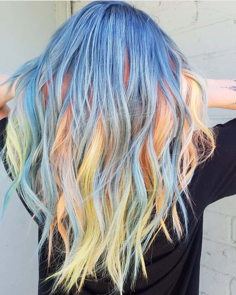 Bold And Bright: Trending Neon Hair Colors For 2023