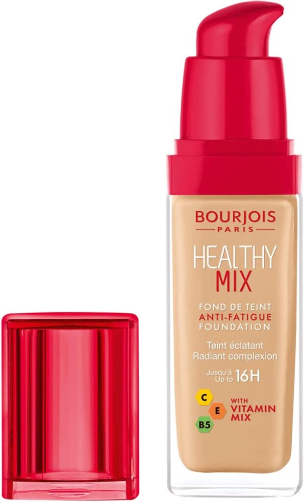 Bourjois Healthy Mix Anti-Fatigue Foundation. 53 Light Beige, 30 ml - 1.0 fl oz