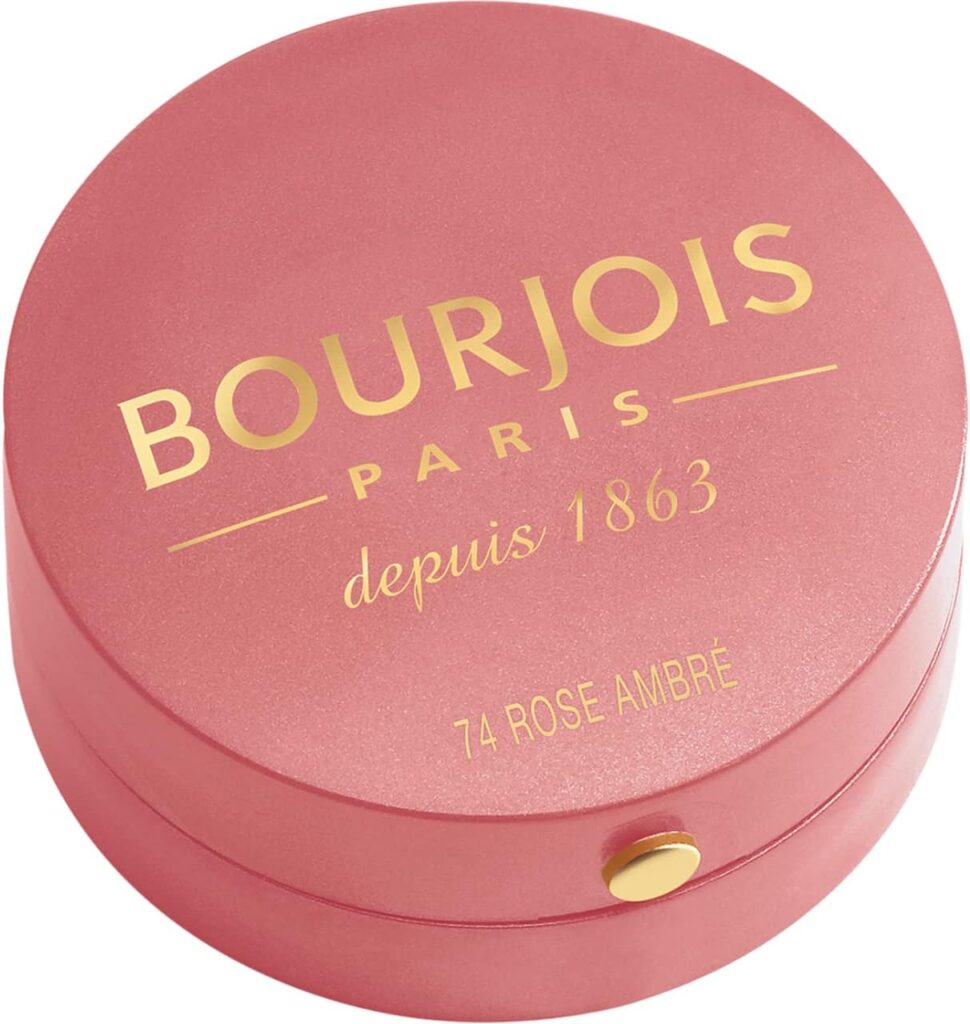 Bourjois , Little Round Pot Blusher. 74 Rose Ambre, 2.5 g – 0.08 Fl Oz