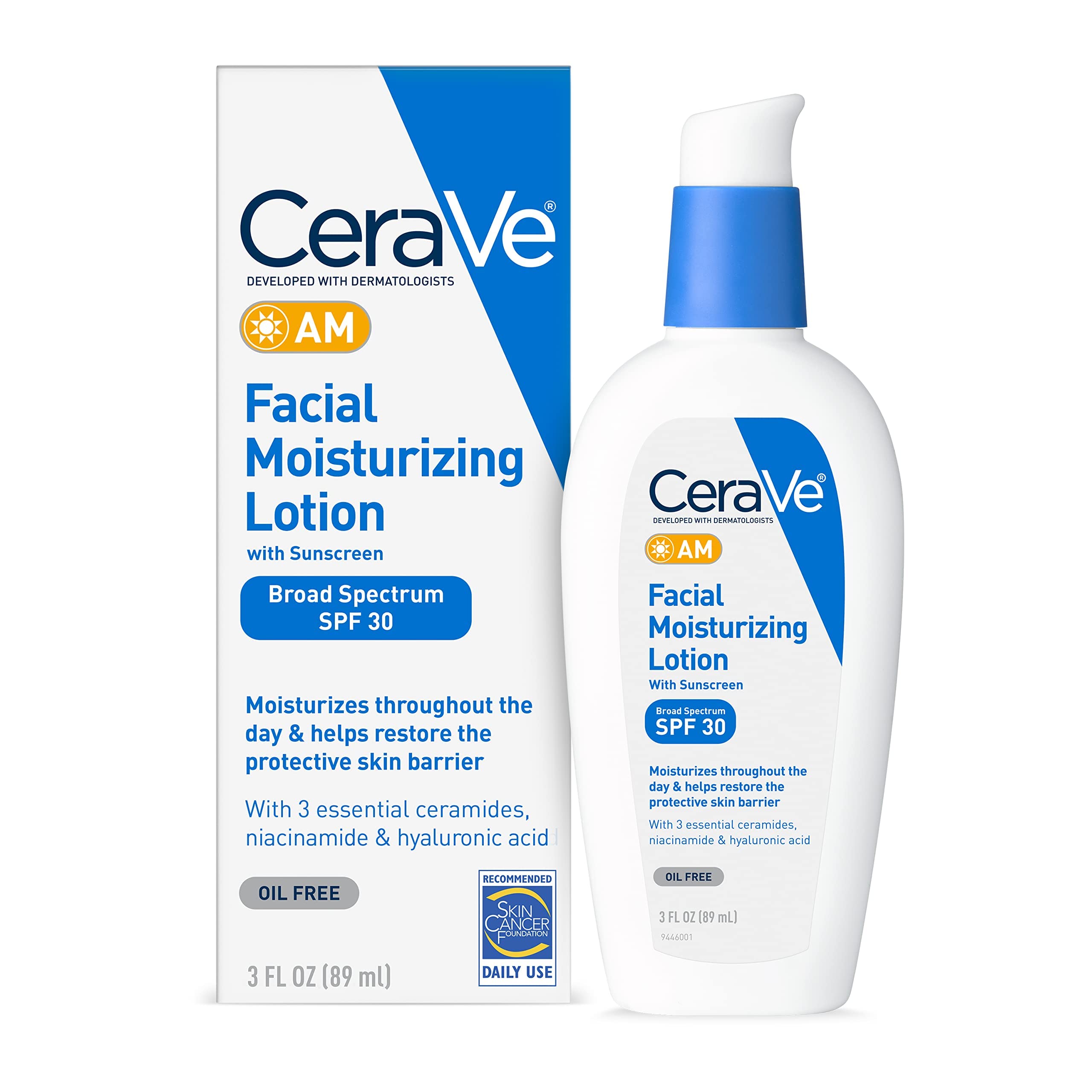 Cerave Facial Moisturizing Lotion AM 2oz