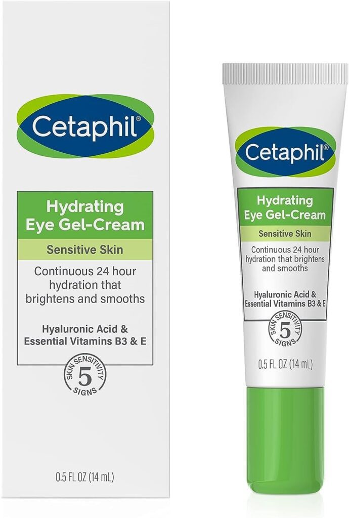 Cetaphil Hydrating Eye Gel Cream, 0.5 Oz