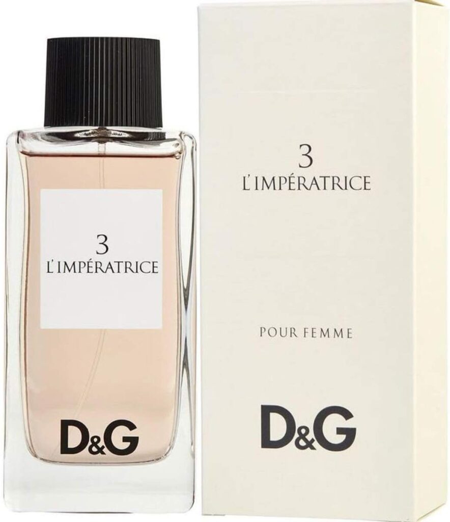 Dolce and Gabbana LImperatrice Eau de Toilette for Women, 100 ml