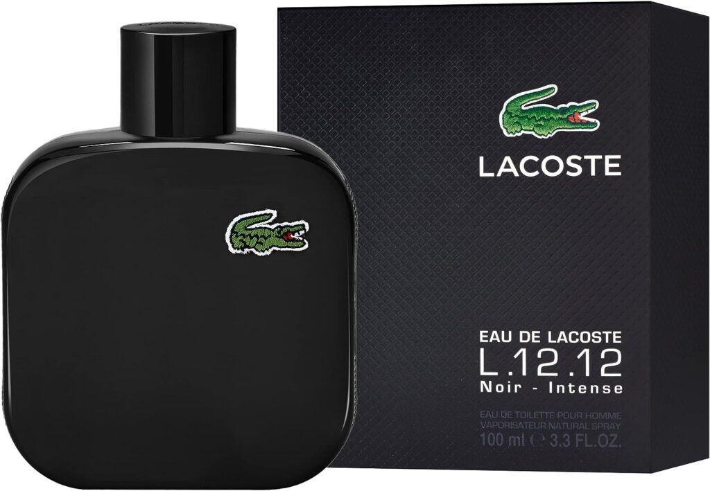 Eau De LACOSTE L.12.12 Noir - Perfume For Men - Eau De Toilette, 100 ml