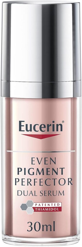 Eucerin Even Pigment Perfector Dual Face Serum Cream, Reduces Pigment Spots, Plumps up Wrinkles, Refines Skin Texture, Suitable for All Skin Types, 30ml
