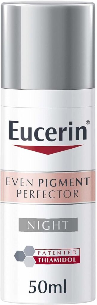 Eucerin Even Pigment Perfector Face Night Cream with Thiamidol, Reduces Dark Spots and Regenerates Skin, Absorbs Quickly, Moisturizer for All Skin Types, 50ml
