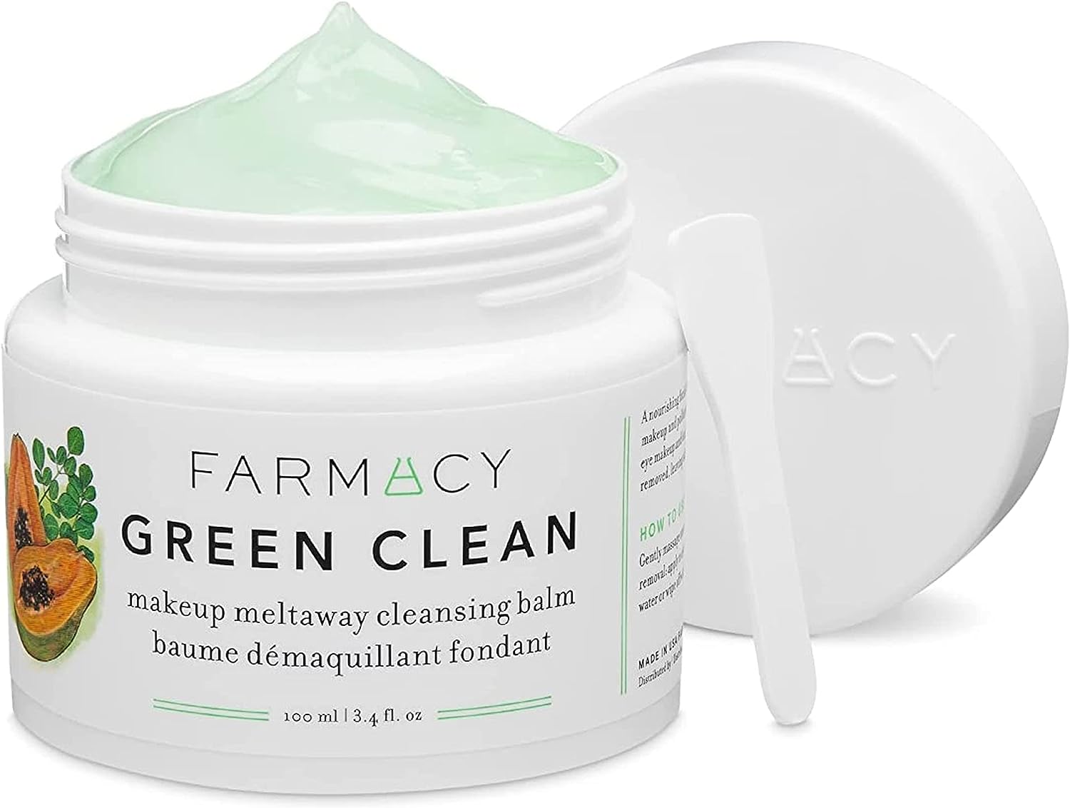 Farmacy Natural Makeup Remover - Green Clean Makeup Meltaway Cleansing Balm Cosmetic