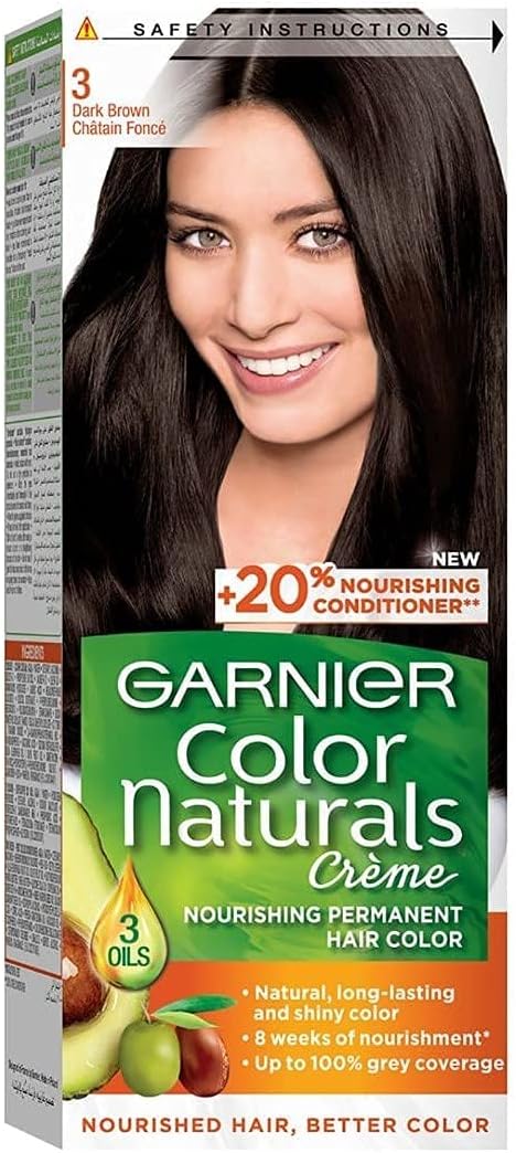 Garnier Color Naturals 3 Dark Brown 1pkt
