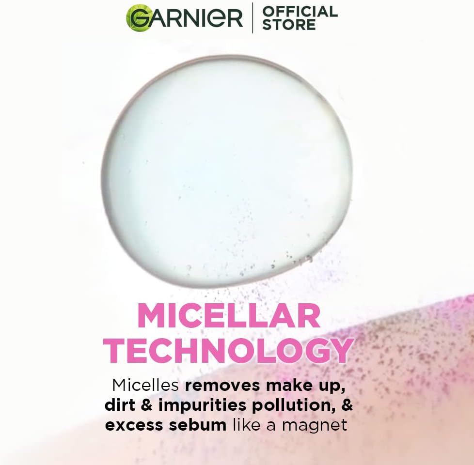 Garnier Skin Active Micellar Cleansing Water Classic Makeup Remover, 400ml + Micellar Cleansing Water In Oil 100 ml