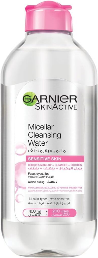 Garnier Skin Active Micellar Cleansing Water Classic Makeup Remover, 400ml + Micellar Cleansing Water In Oil 100 ml