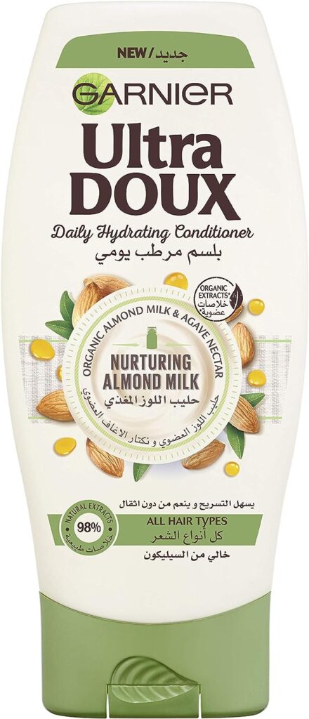 Garnier Ultra Doux Almond Milk Hydrating Conditioner 400 Ml
