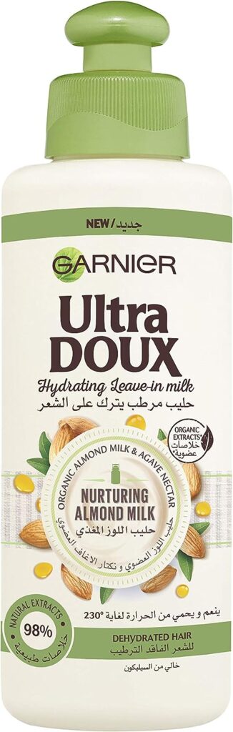 Garnier Ultra Doux Almond Milk Hydrating Leave-In Milk 200Ml