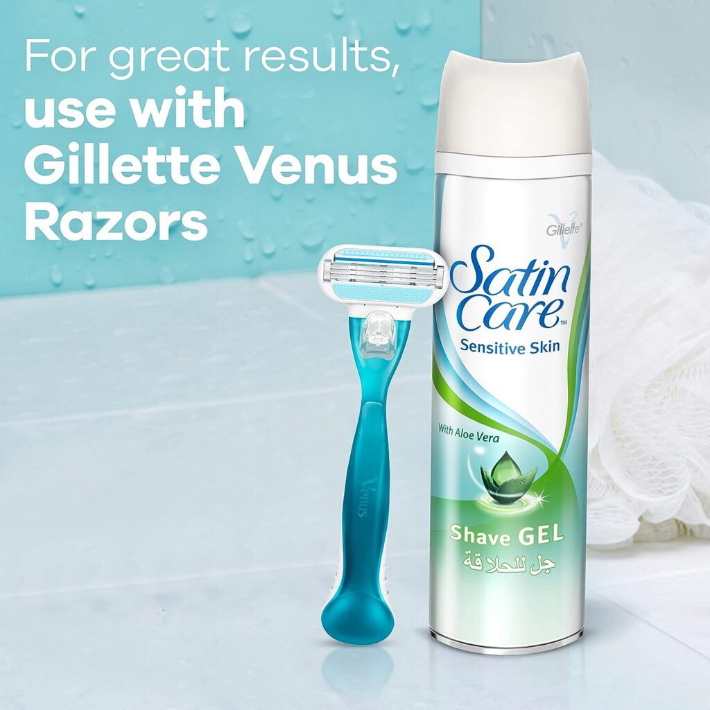 Gillette Satin Care Sensitive Shaving Gel 200Ml