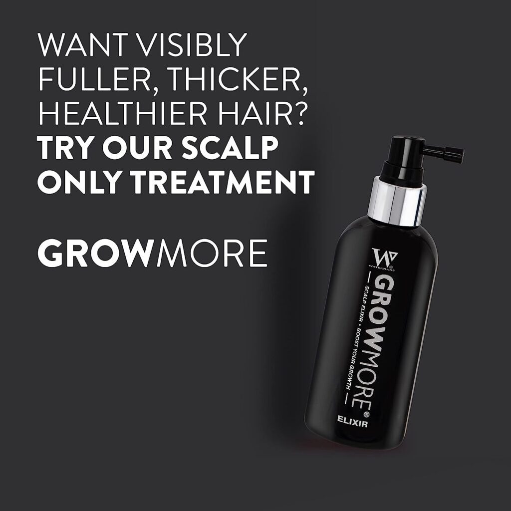 Hair Growth Serum - Watermans Grow More Elixir Of Hair 100ml - Boost Your Growth Hair Thickening Leave In Topical Scalp Treatment (Scalp Only)