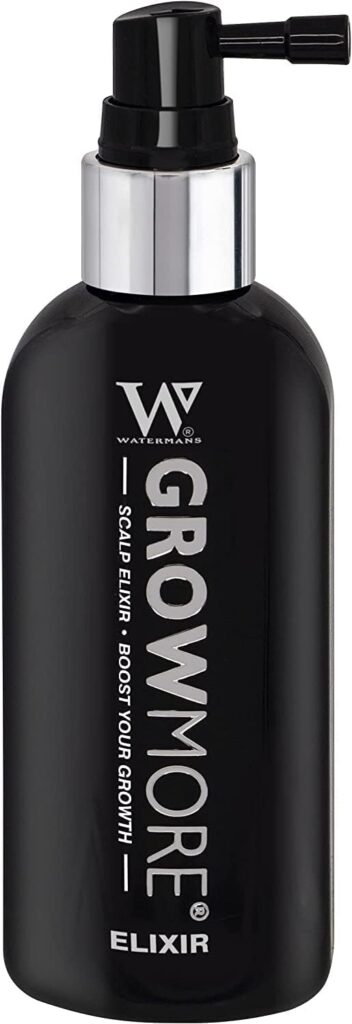 Hair Growth Serum - Watermans Grow More Elixir Of Hair 100ml - Boost Your Growth Hair Thickening Leave In Topical Scalp Treatment (Scalp Only)