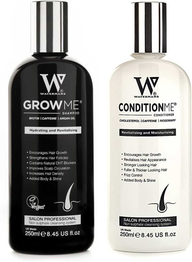 Hair Growth Shampoo and Conditioner set by WATERMANS