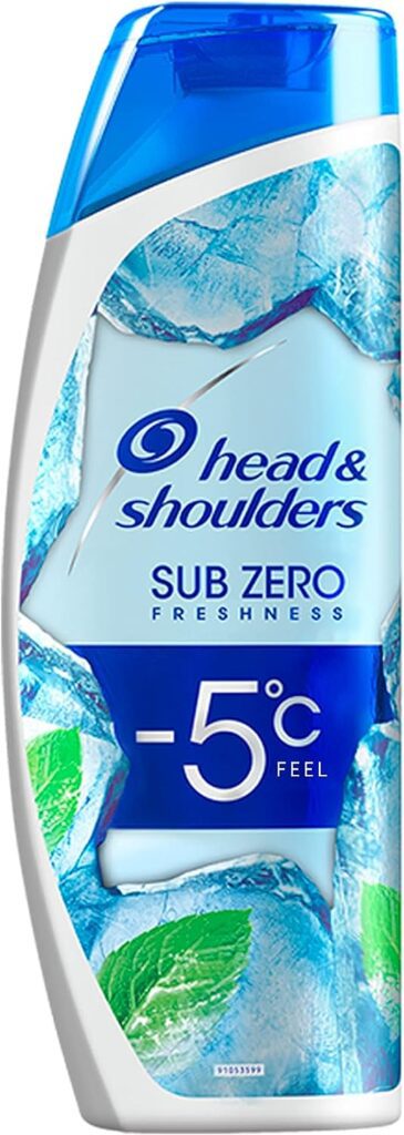 Head Shoulders Sub-Zero Freshness Anti-Dandruff Shampoo for All Hair Types, 400 ml