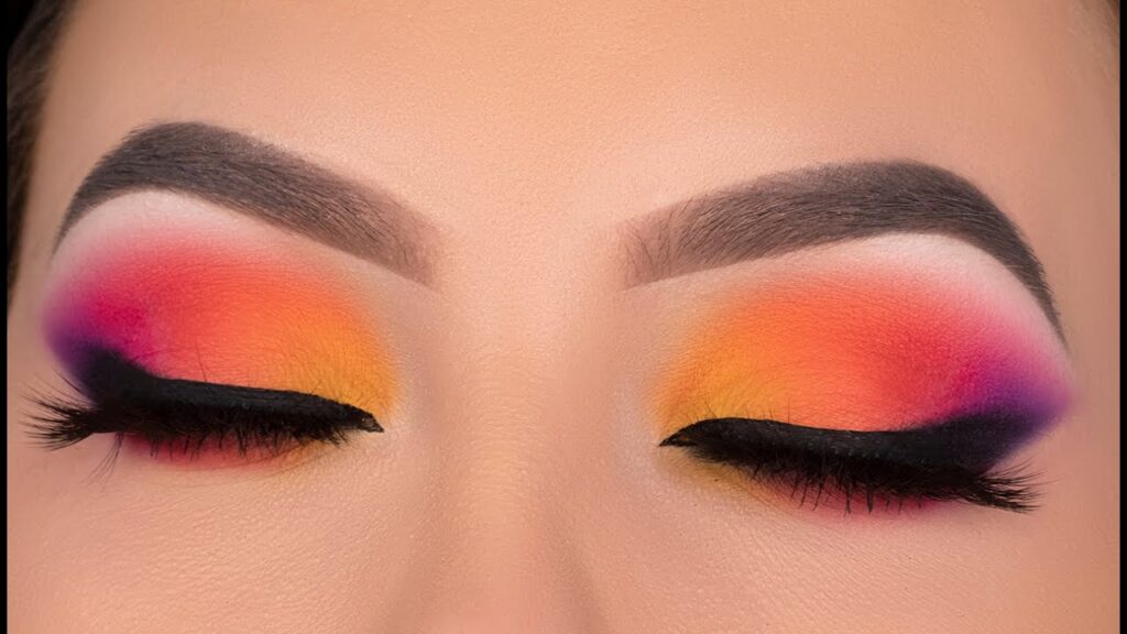 How to Achieve a Pink Sunset Inspired Eye Look Tutorial