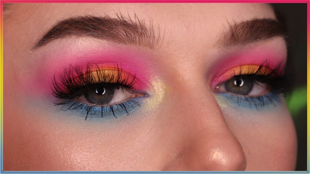 How to Achieve a Pink Sunset Inspired Eye Look Tutorial