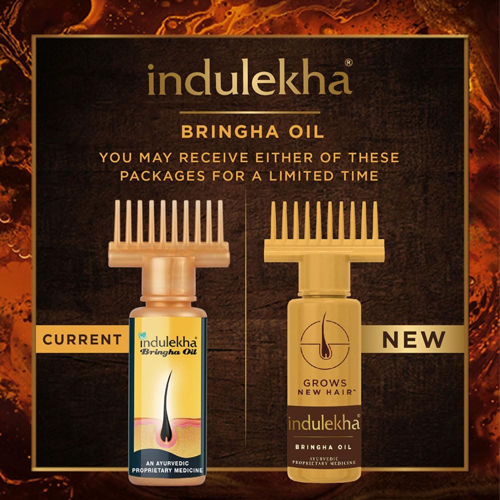 indulekha Bringha Hair Oil Selfie Bottle 100ml (1 Pack) by indulekha