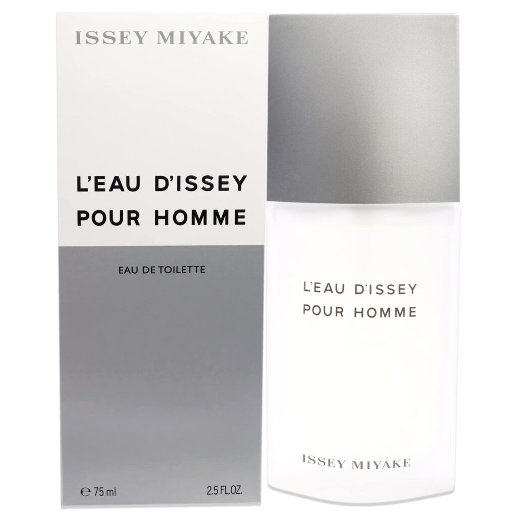 ISSEY MIYAKE Leau DIssey Pour Homme Eau De Toilette Perfume For Men, 125 ml, Multicolor, 123299