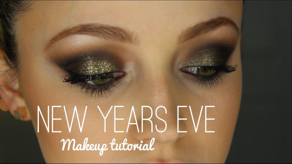 KathleenLights intense but easy smokey eye tutorial for New Years Eve