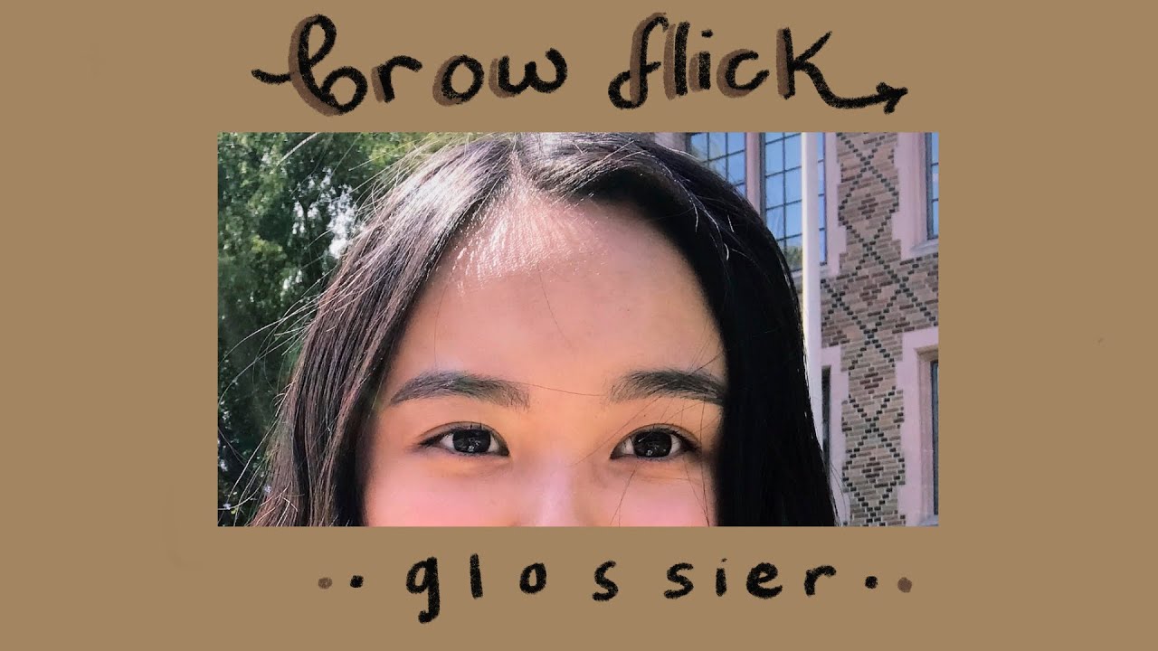 KathleenLights Review and Demo of Glossiers Brow Flick