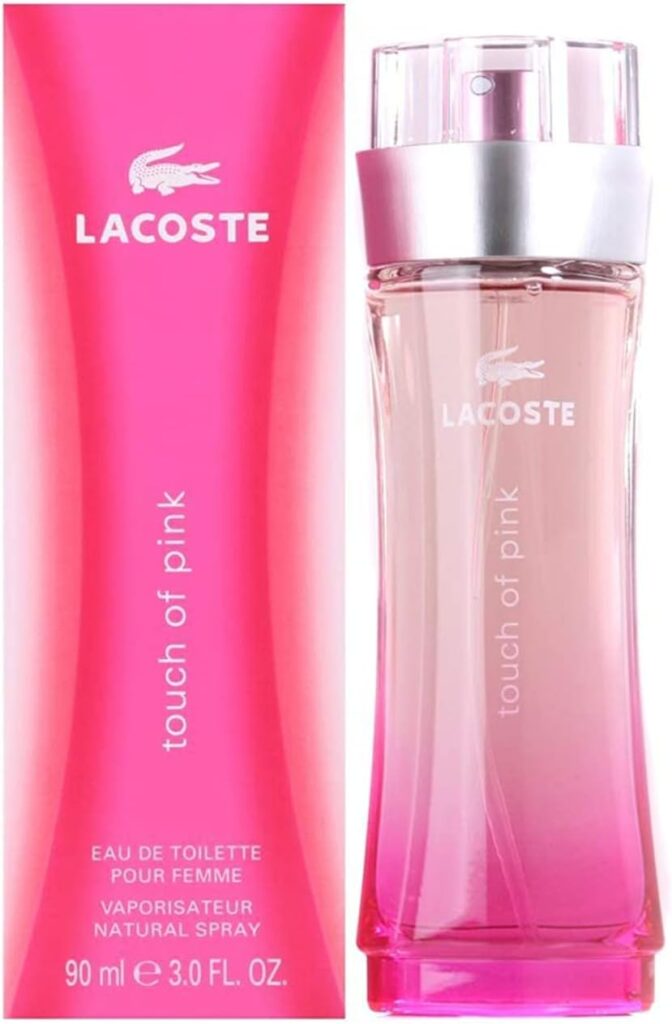Lacoste Perfume - Lacoste Touch Of Pink - Perfumes For Women 90 Ml - Edt Spray