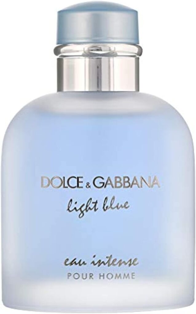 Light Blue Eau Intense pour Homme by Dolce Gabbana for Men - Eau de Parfum, 100 ml