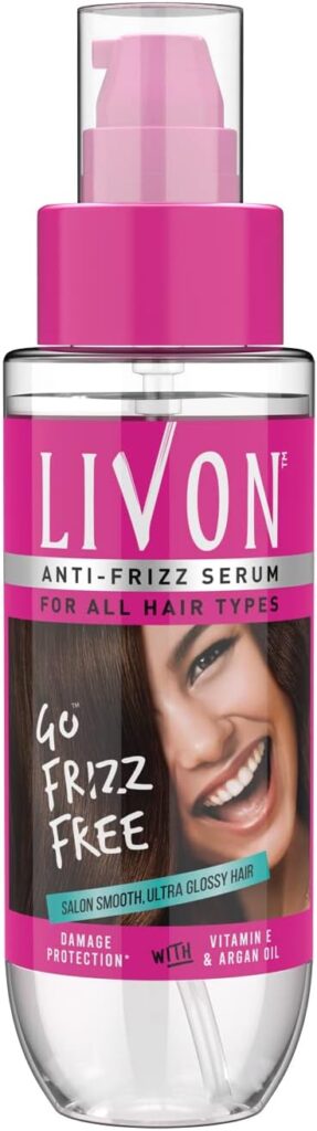 Livon Serum Reduces Hair Breakage Restores Hair Moisture Balance - 100 Ml, Packaging May Vary