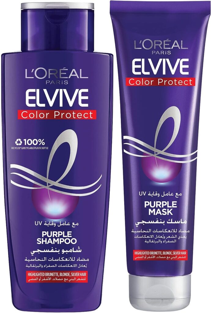 LOréal Paris Elvive Colour Protect Purple Shampoo + Conditioner