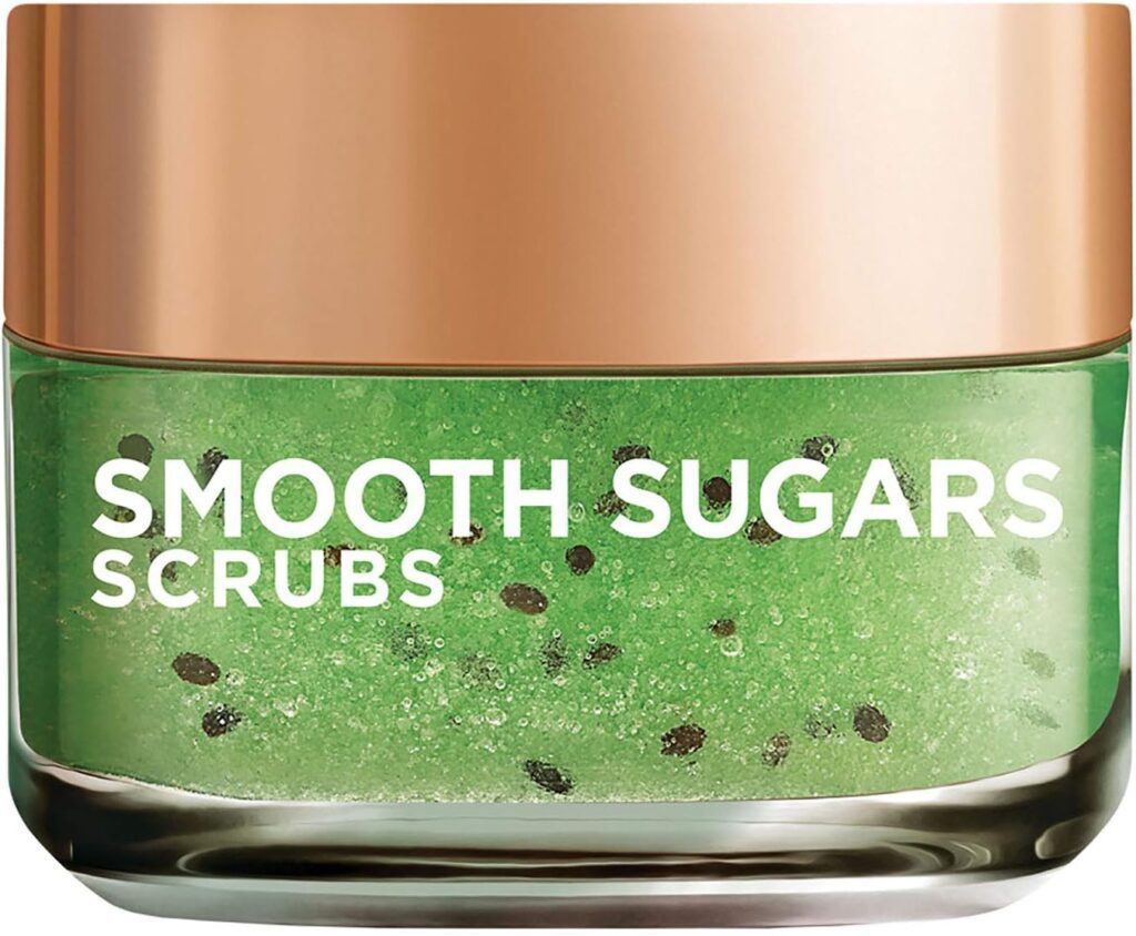 LOreal Paris Smooth Sugar Scrubs With Kiwi Seeds To Reduce Blackheads, 50ml