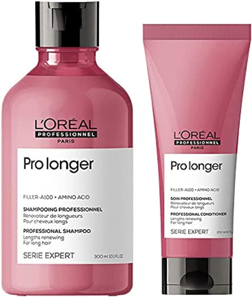 LOreal Professionnel Serie Expert DUO Pro Longer Shampoo, 300ml and Conditioner, 200ml