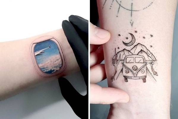 Mapping Memories: Travel Tattoos For Wanderlust Souls