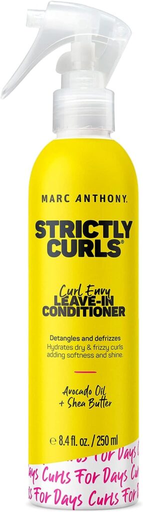 MARC ANTHONY Strictly Curls Defrizz Detangle Leave-In Conditioner, 250ml