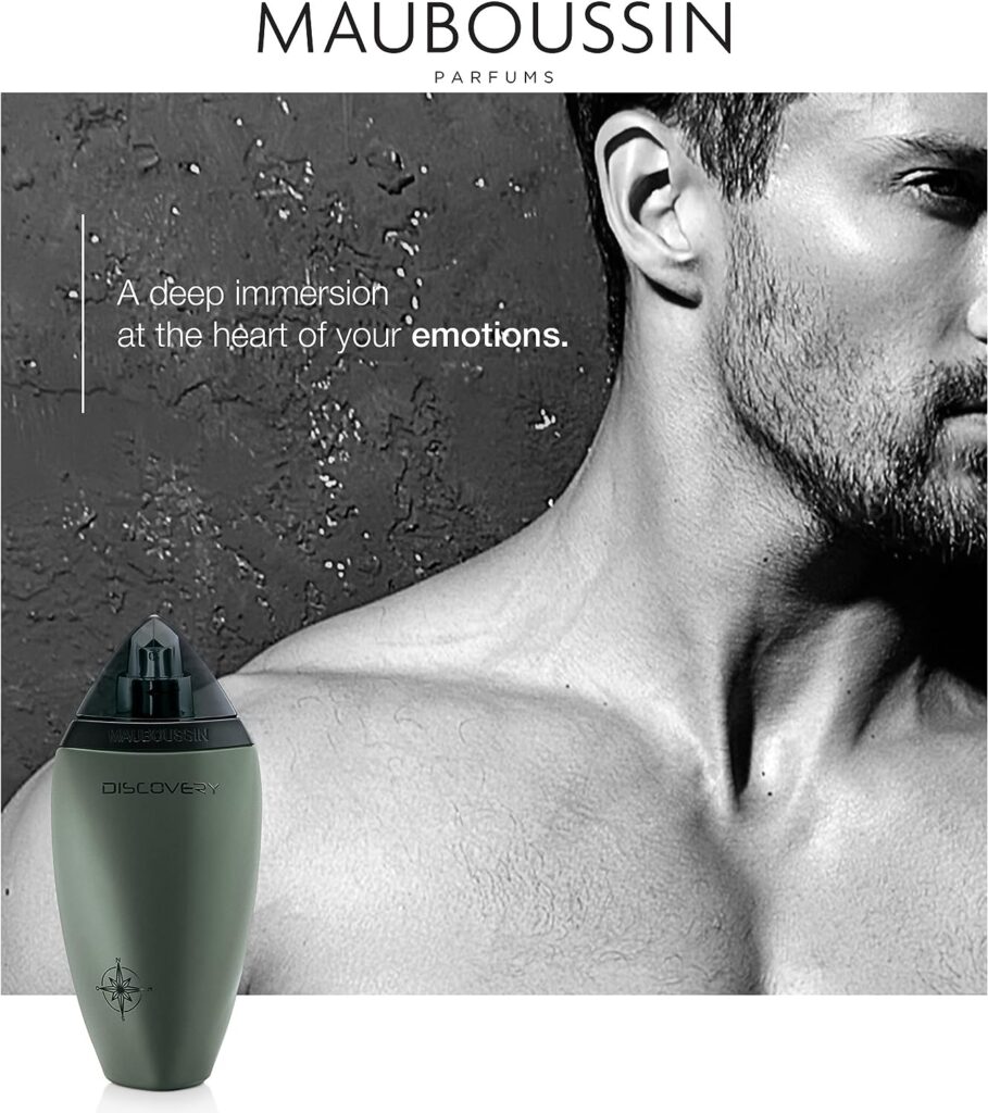 Mauboussin - Discovery - Eau de Parfum for Men - Woody, Aromatic  Citrus scent - 100ml