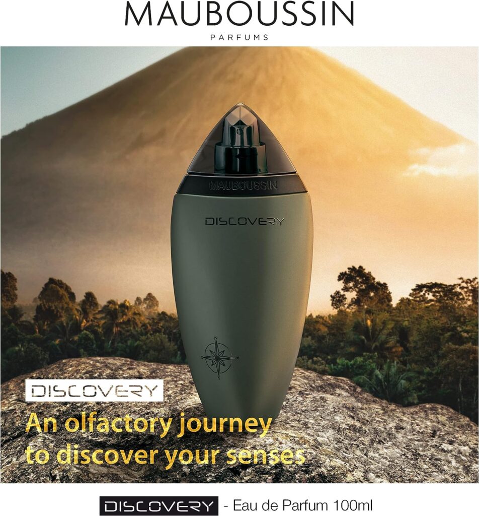 Mauboussin - Discovery - Eau de Parfum for Men - Woody, Aromatic  Citrus scent - 100ml
