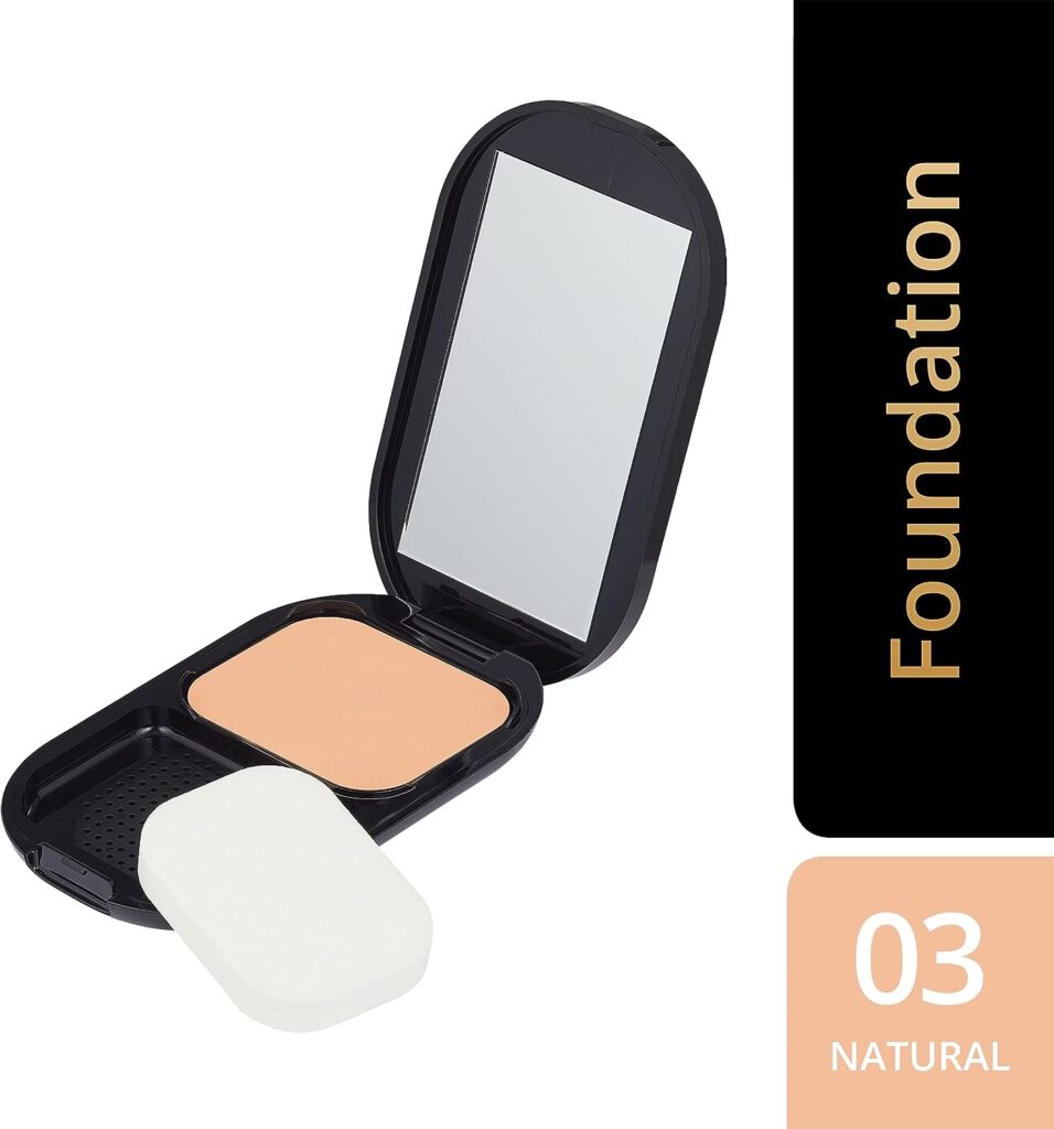 Max Factor Facefinity Compact Foundation, 003 Natural, 10 g