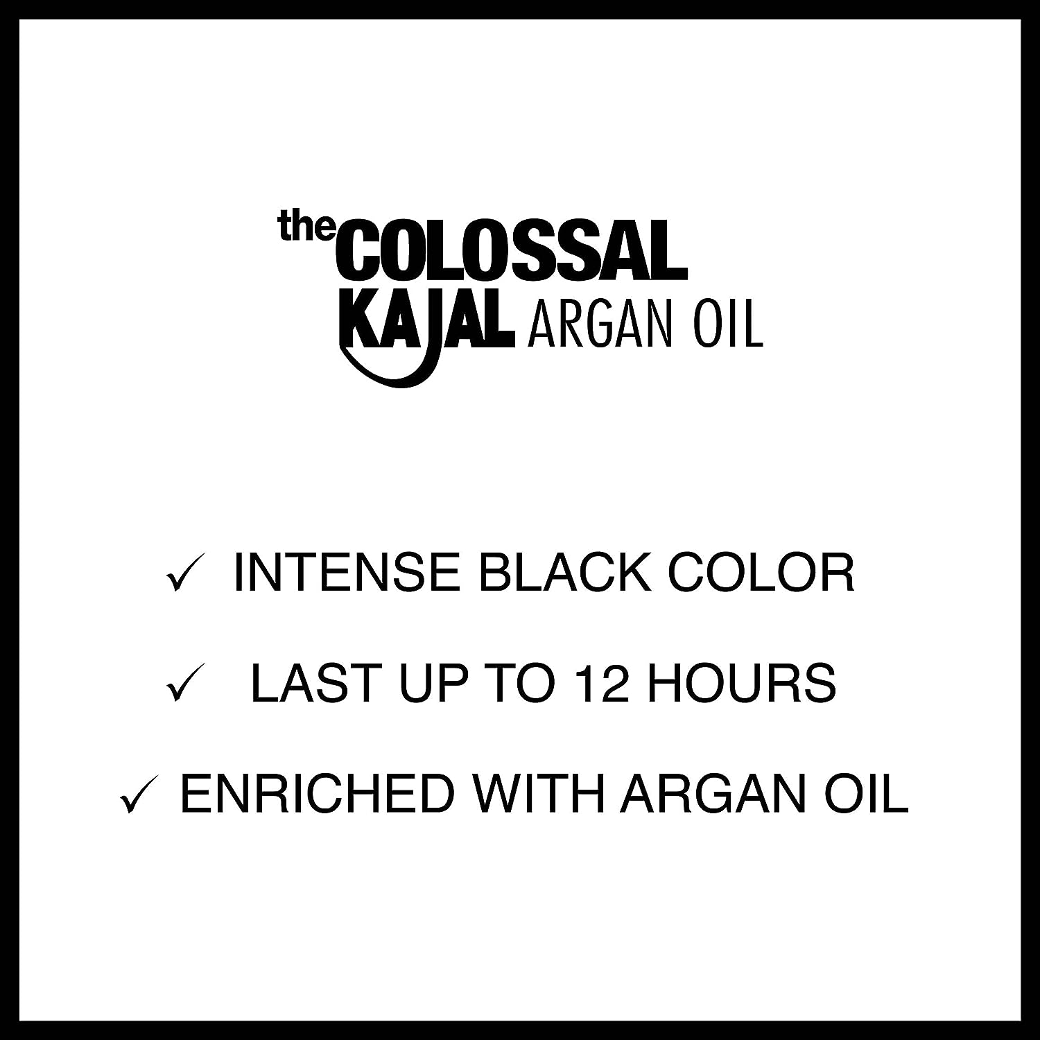 Maybelline New York Colossal Kajal Argan Oil Khol Eyeliner