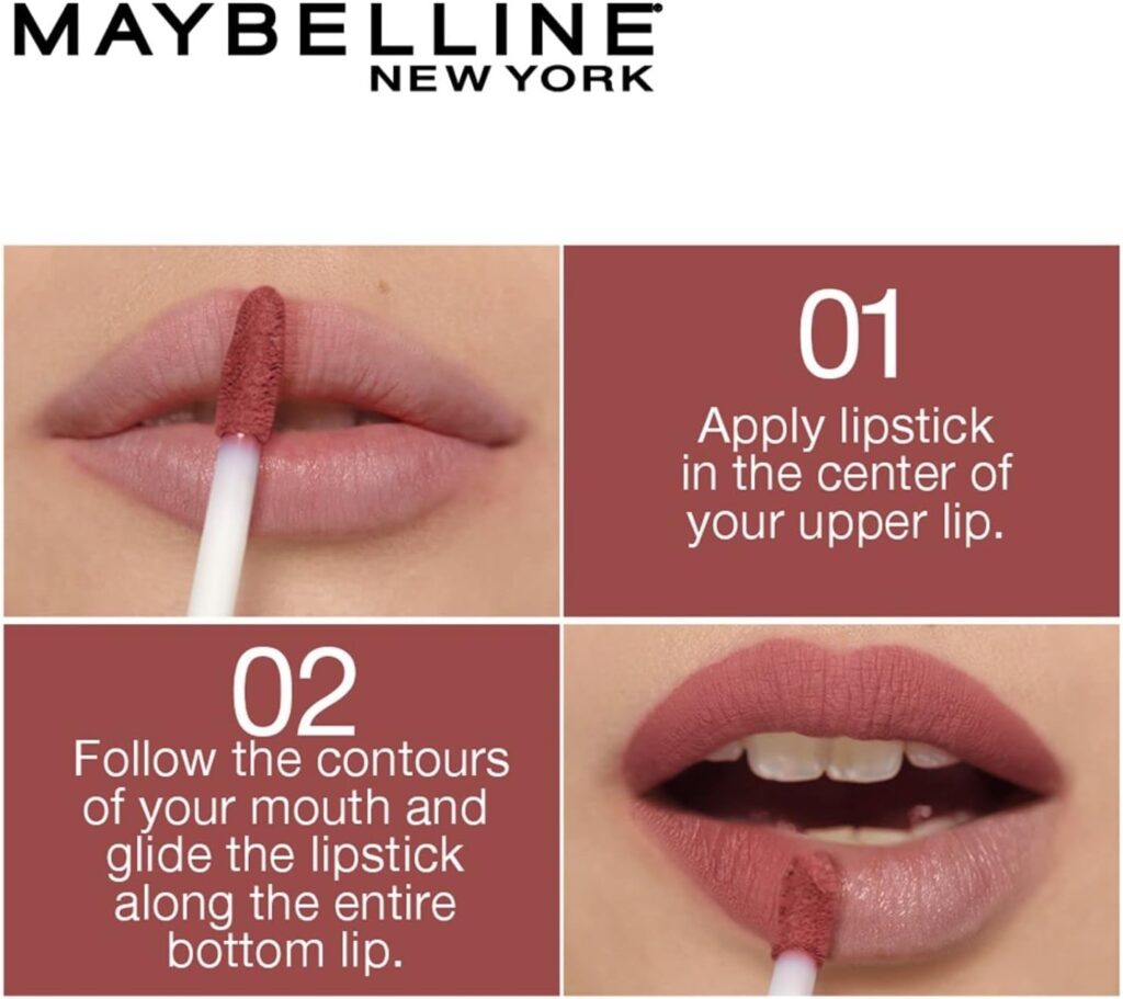 Maybelline New York Sensational Liquid Matte Lipstick, 06 Best Babe, 20 Gm