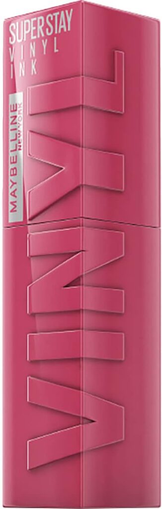 Maybelline New York Super Stay Vinyl Ink Longwear Transfer Proof Gloss Lipstick, 20 COY