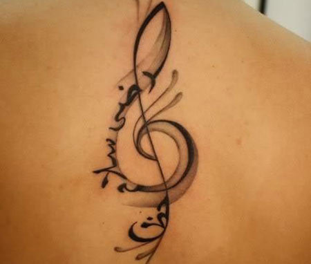 Musical Motifs: Tattoos For The Melody-Lovers