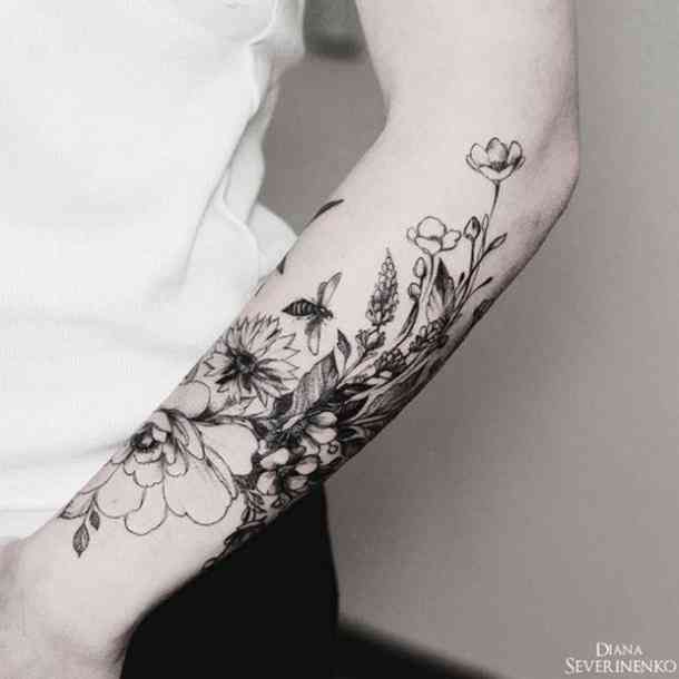 Natures Canvas: Botanical And Floral Tattoos Explored By Stylish.ae