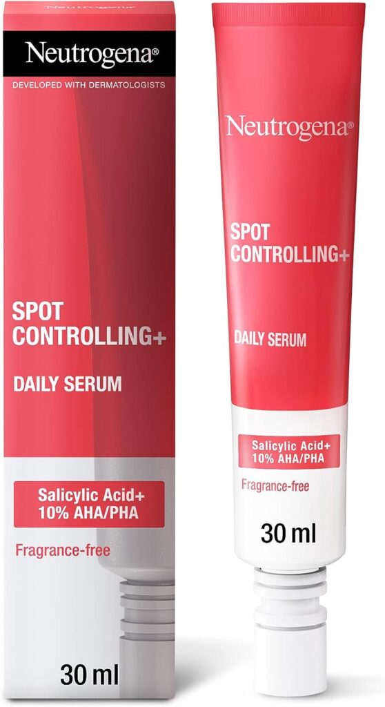 Neutrogena, Daily Serum, Spot Controlling+, Boosts Skin Radiance, 30ml