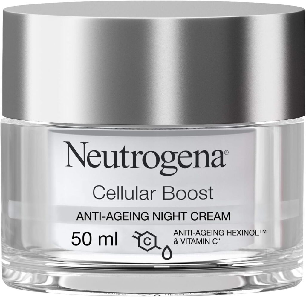 Neutrogena Face Cream, Cellular Boost, Anti-Ageing Night Cream, 50ml
