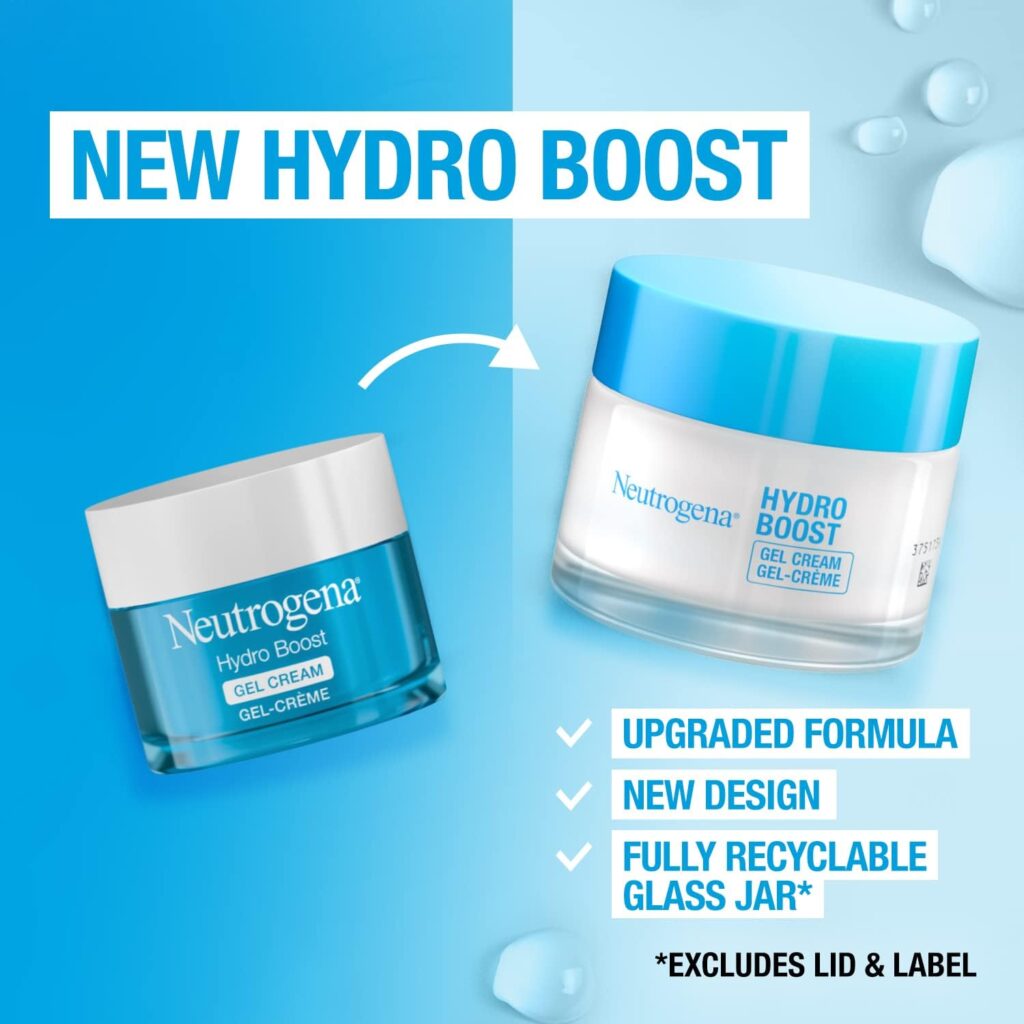 Neutrogena Hydro Boost Gel Cream Moisturiser with Hyaluronic Acid Trehalose - For dry skin - 50 ml