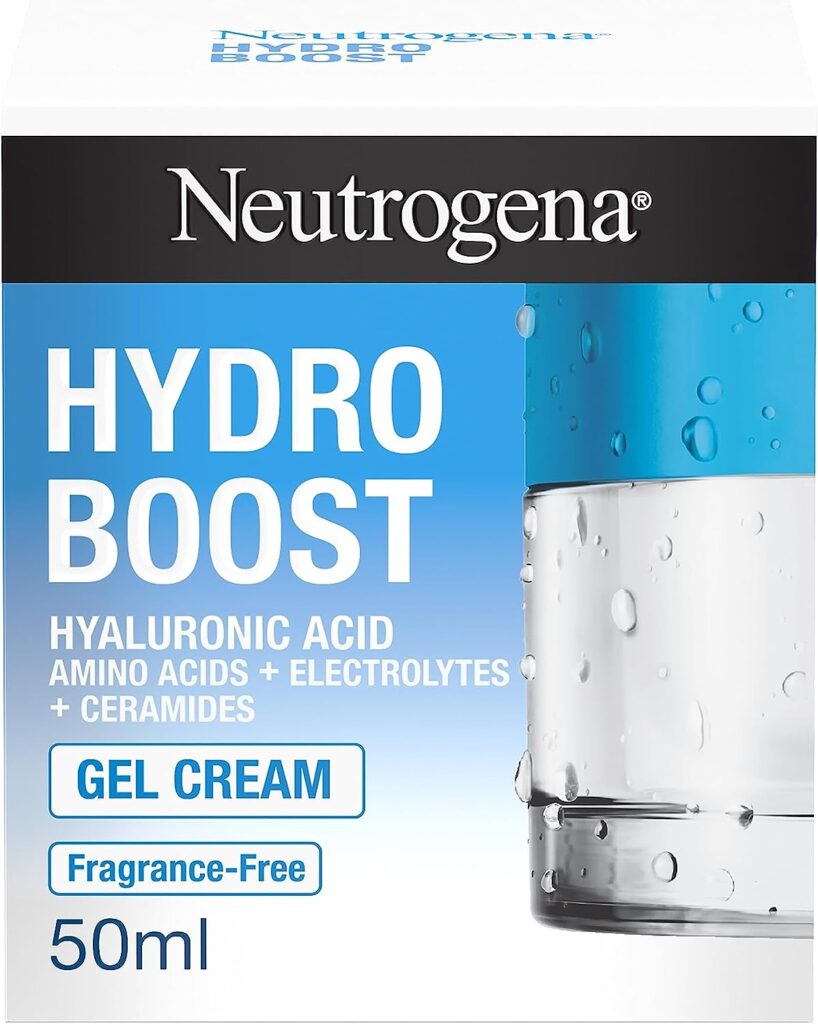 Neutrogena Hydro Boost Gel Cream Moisturiser with Hyaluronic Acid Trehalose - For dry skin - 50 ml