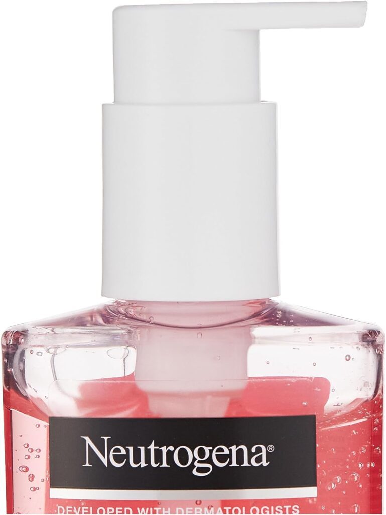 Neutrogena Refreshingly Clear Facial Wash with Pink Grapefruit and Vitamin C, 200ml White