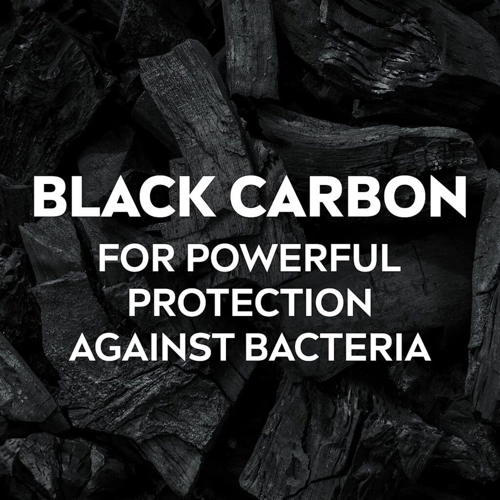 NIVEA MEN After Shave Lotion, DEEP Antibacterial Black Carbon Woody Scent, 100ml