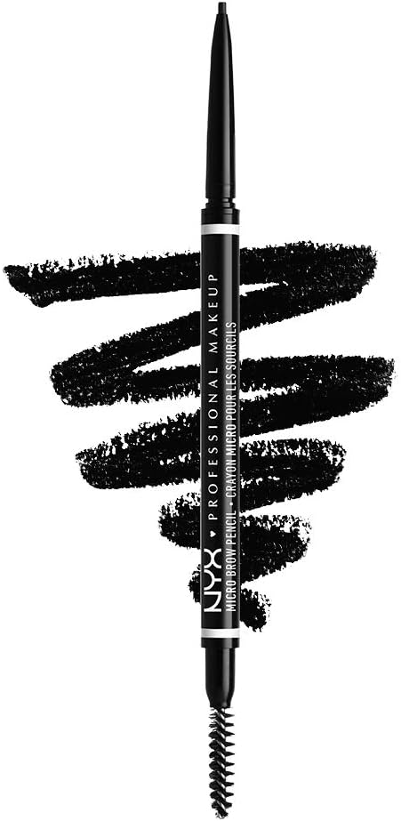 NYX Professional Makeup Micro Brow Pencil, Black 08